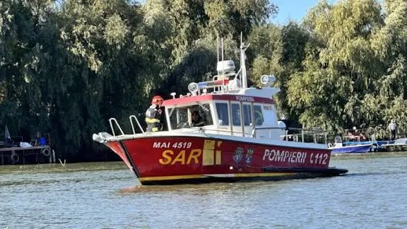 Un bărbat este dat dispărut în apele Deltei Dunării