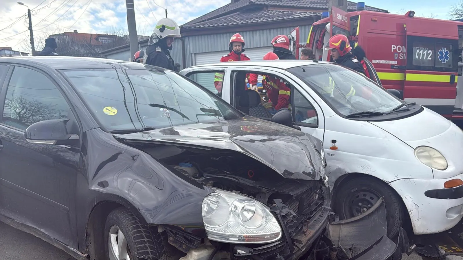 Accident la Tulcea. O femeie, încarcerată