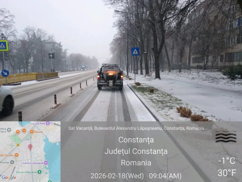 Polaris, mobilizare pe șosele. Peste 600 de tone de material antiderapant folosite în teren – foto 4