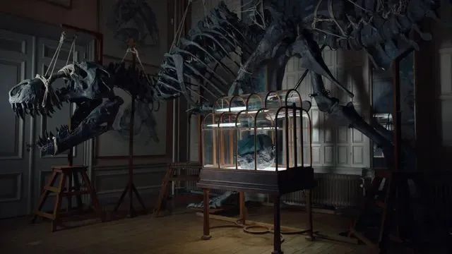 Geantă din colagen de dinozaur, prezentată la Amsterdam. Iată cu cât va fi scoasă la licitație în mai – foto 2
