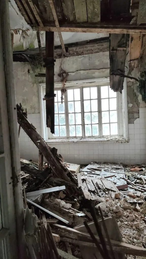 Vila Regală din Mamaia, în stare tot mai avansată de degradare. Încă o bucată de tavan s-a prăbușit (FOTO) – foto 8
