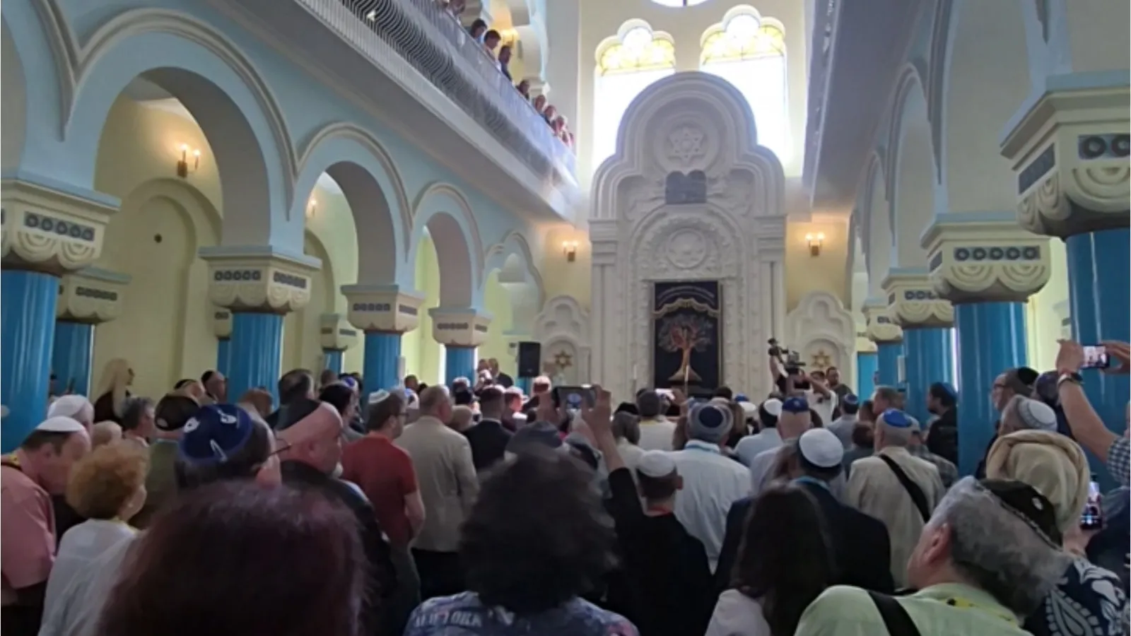 Sinagoga Mare din Constanța și-a redeschis porțile