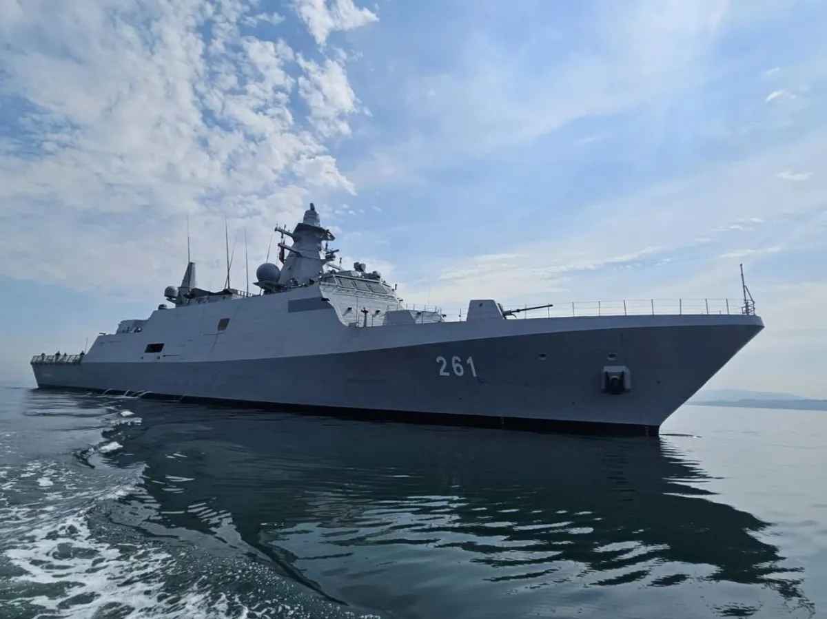 Corveta „Contraamiral August Roman” începe pregătirea în Turcia înainte de sosirea în Portul Militar Constanța