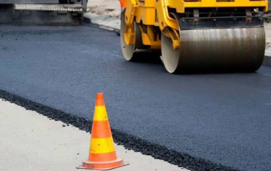 Lucrări pe strada Pescarilor din Năvodari