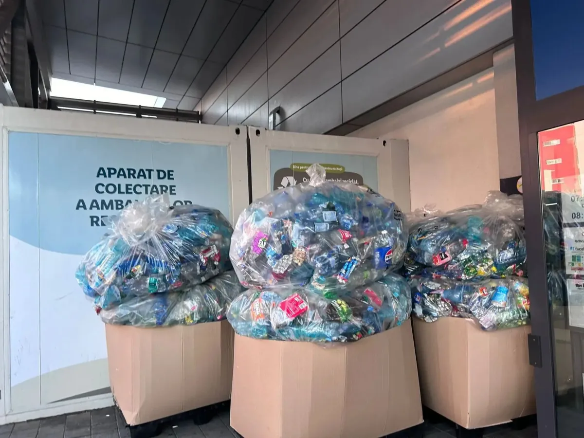 Constanța, în topul județelor care au returnat cele mai multe ambalaje prin SGR. Peste 100 de milioane au ajuns la reciclare în șase luni