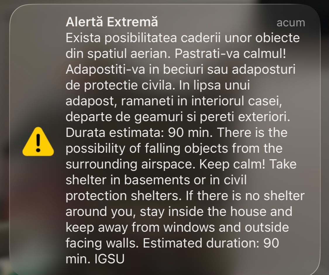 Încă o dronă detectată în apropierea graniței cu România. A fost emis mesaj RO-ALERT în județul Tulcea – foto 2