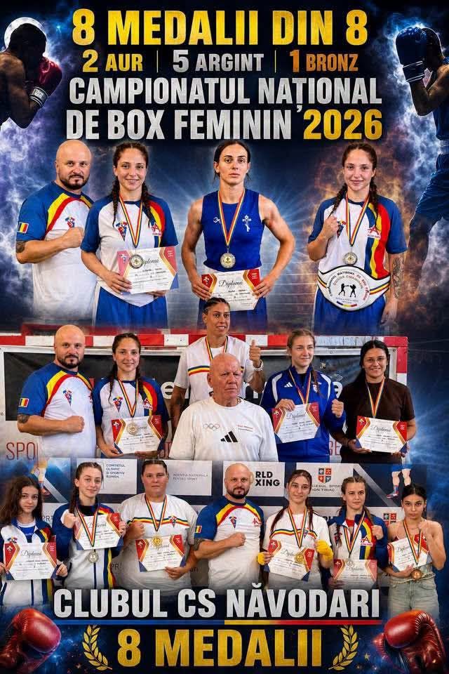Opt medalii pentru CS Năvodari la Campionatul Național de Box Feminin de la Eforie Nord – foto 2
