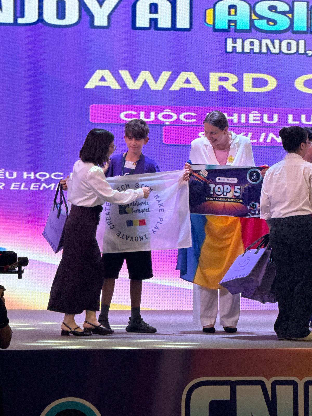 România, pe podium la ENJOY AI Asian Open 2026. Rezultate excelente pentru copiii de la Atelierele Tamarei – foto 2