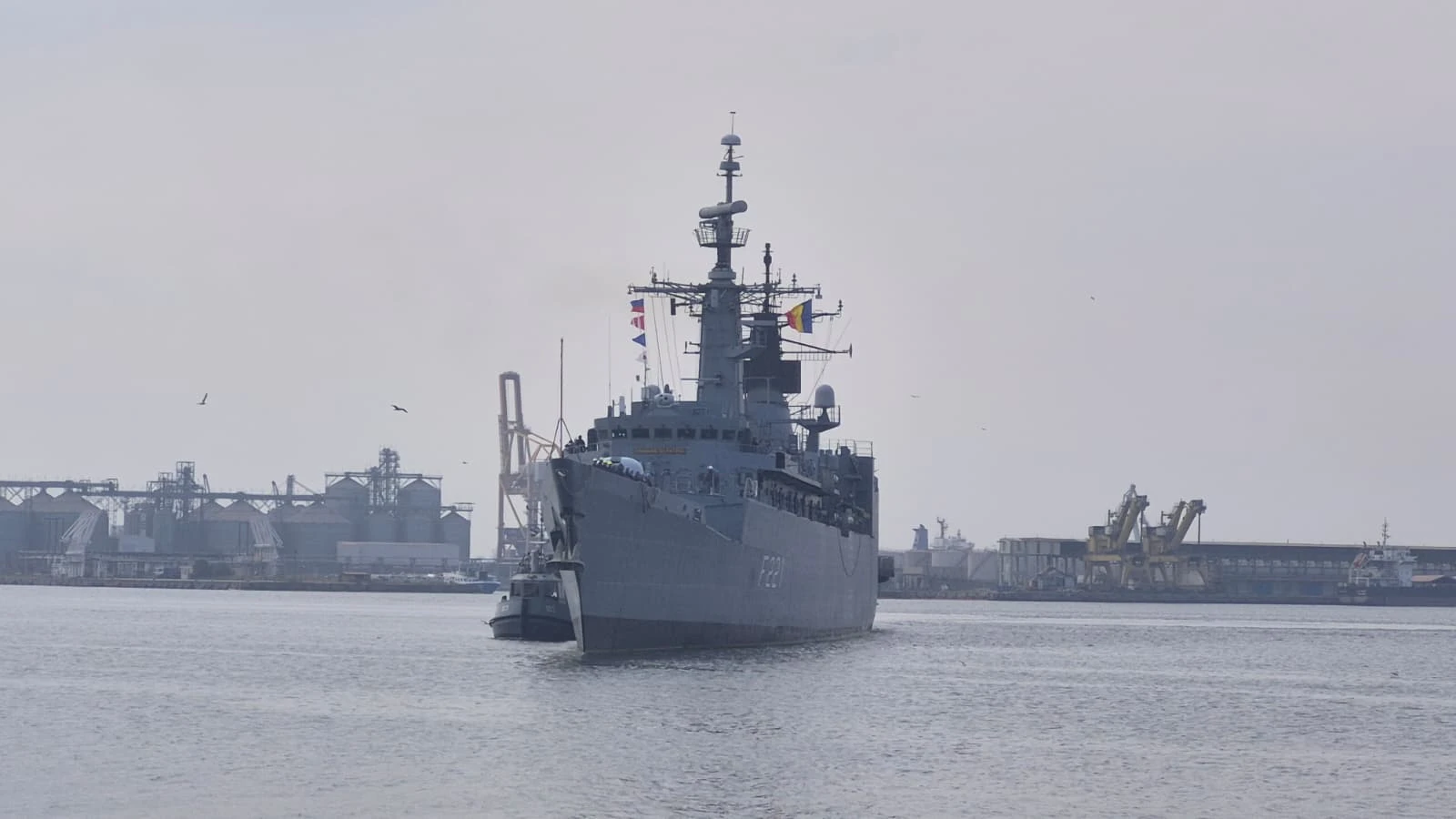 Fregata „Regele Ferdinand”, înapoi acasă după cinci săptămâni de misiune NATO