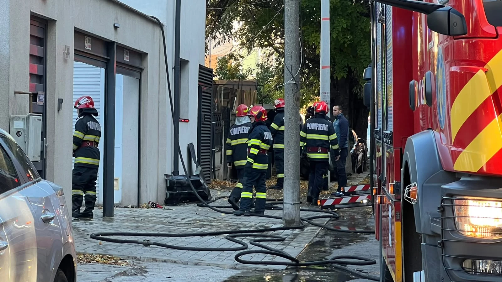 UPDATE: Incendiu la o casă în Constanța