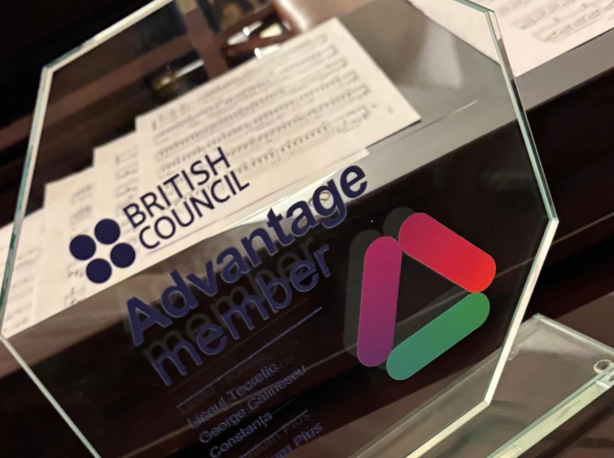 Liceul Teoretic „George Călinescu” din Constanța, trofeul „Premium Member Plus” al British Council pentru al nouălea an consecutiv