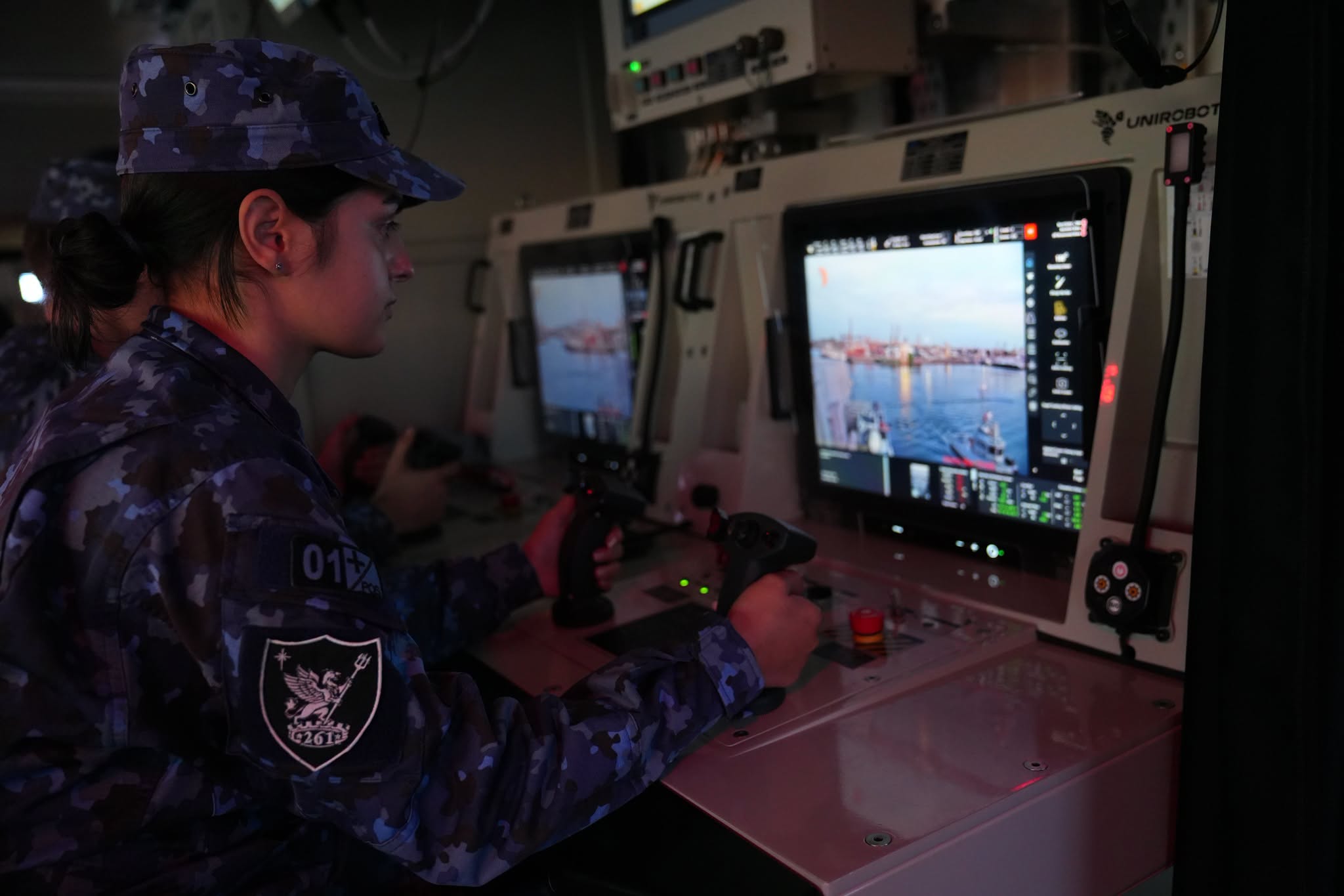 Corveta "Contraamiral August Roman", primele trageri cu artileria de la bord în antrenamente pe Marea Neagră – foto 3
