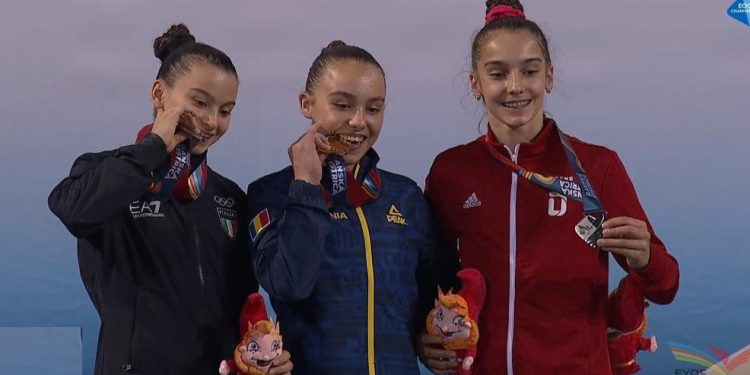 Sursa foto: Facebook - Federația Română de Gimnastică