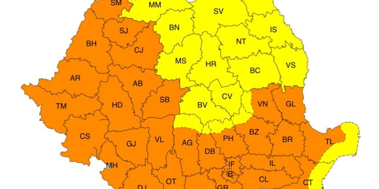 Sursa foto: Administratia Nationala de Meteorologie RA