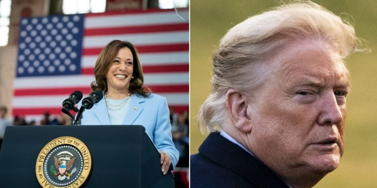 Sursă foto: Facebook - Kamala Harris/Donald J. Trump